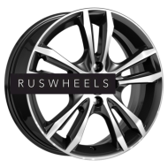 Диски КИК 6x16/5x114,3 ET50 D67,1 Samara (КС866) Алмаз черный SK