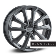 Диски Dezent R17 / 7J PCD 5x100 ЕТ 48 ЦО 56.1 KS graphite