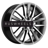 Диски Khomen Wheels 8x18/5x112 ET39 D66,6 KHW1807 (A6/Q5) Gray-FP Диски Khomen Wheels 8x18/5x112 ET39 D66,6 KHW1807 (A6/Q5) Gray-FP