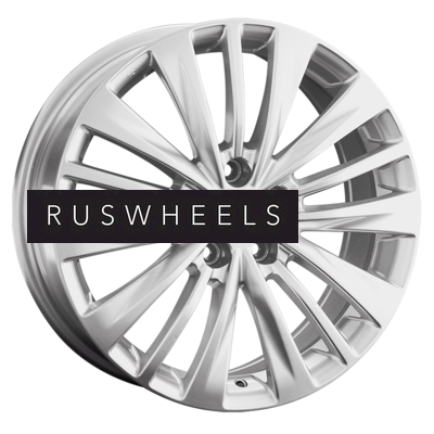 Диски Replay 7,5x18/5x108 ET33 D60,1 CHR77 Sil (конус, C570)