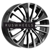 Диски КИК 6,5x17/5x110 ET39 D65,1 Flanker (КС1097) Алмаз черный