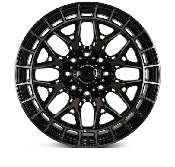 Диски Vossen HFX-1 24x12, Цвет: Tinted Gloss Black (8 болтов) Диски Vossen HFX-1 24x12, Цвет: Tinted Gloss Black (8 болтов)