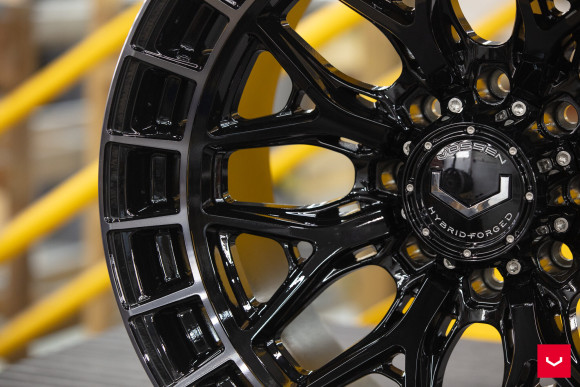 Диски Vossen HFX-1 24x12, Цвет: Tinted Gloss Black (8 болтов) Диски Vossen HFX-1 24x12, Цвет: Tinted Gloss Black (8 болтов)