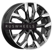 Диски КИК 6,5x17/5x108 ET50 D63,35 Морейн (КС1046) Алмаз черный Диски КИК 6,5x17/5x108 ET50 D63,35 Морейн (КС1046) Алмаз черный