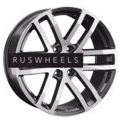 Диски LS 8,5x17/6x139,7 ET25 D67,1 1279 GMF (конус, Колпак+лого)