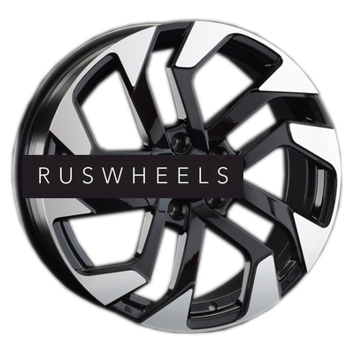 Диски Replay 7,5x18/5x114,3 ET35 D60,1 LX119 BKF (конус, C570) Диски Replay 7,5x18/5x114,3 ET35 D60,1 LX119 BKF (конус, C570)