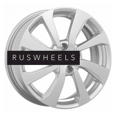 Диски КИК 6x16/4x100 ET52 D54,1 КС893 Сильвер