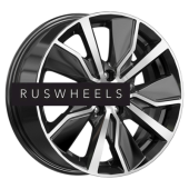 Диски КИК 6,5x16/5x100 ET38 D57,1 Гамбит (КС961) Алмаз черный