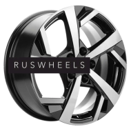 Диски Khomen Wheels 7x17/5x110 ET46 D63,3 KHW1712 (Changan CS35/CS35 Pro) Black-FP