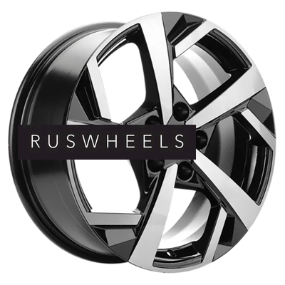 Диски Khomen Wheels 7x17/5x110 ET46 D63,3 KHW1712 (Changan CS35/CS35 Pro) Black-FP