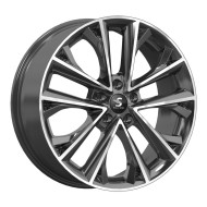 Диски СКАД Premium 7,0\R18 5*114.3 ET37 d66.6 Diamond gloss graphite