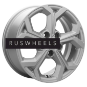 Диски Khomen Wheels 6,5x16/5x114,3 ET46 D67,1 KHW1606 (Mitsubishi) F-Silver Диски Khomen Wheels 6,5x16/5x114,3 ET46 D67,1 KHW1606 (Mitsubishi) F-Silver