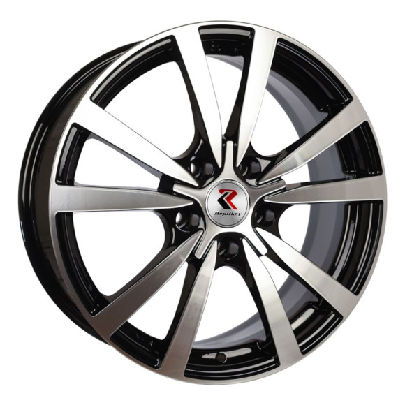 Диски RЕPLIKEY  K107  7,0\R17 5*100 ET45  d67,1  BK/FP  [10707AY]