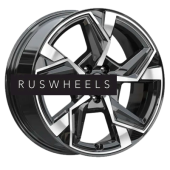 Диски КИК 7,5x18/5x114,3 ET38 D67,1 Кайан (КС1012) Алмаз черный Диски КИК 7,5x18/5x114,3 ET38 D67,1 Кайан (КС1012) Алмаз черный