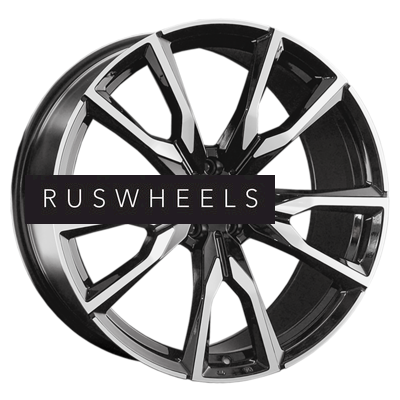 Диски Replay 8,5x20/5x108 ET52 D63,4 GL96 BKF (конус, C570)