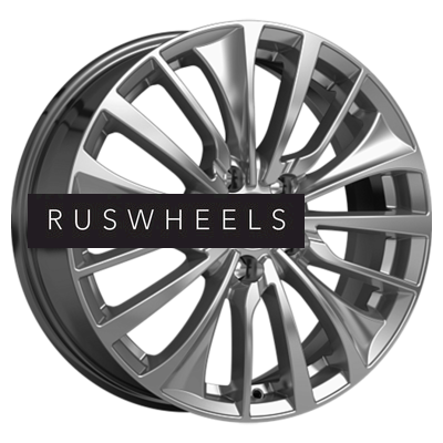 Диски КИК 6,5x17/5x108 ET50 D63,35 Flanker (КС1097) Дарк платинум Диски КИК 6,5x17/5x108 ET50 D63,35 Flanker (КС1097) Дарк платинум