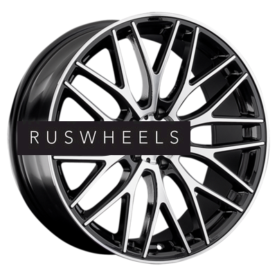 Диски Replay 8x19/5x108 ET36 D65,1 CHR27 BKF (конус, C570)