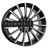 Диски КИК 5,5x14/4x100 ET39 D56,6 Акцент-оригинал (КС641) Алмаз черный