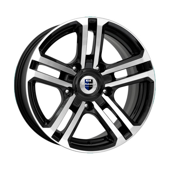 Диски КиК 7,0\R16 5*139.7 ET30 d98 Алмаз черный