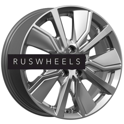 Диски КИК 6,5x16/5x114,3 ET45 D60,1 Гамбит (КС961) Дарк платинум