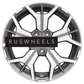 Диски Khomen Wheels 7x17/5x112 ET40 D57,1 KHW1715 (Kodiaq/Tiguan) Gray-FP Диски Khomen Wheels 7x17/5x112 ET40 D57,1 KHW1715 (Kodiaq/Tiguan) Gray-FP