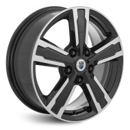 Диски КиК  Оклахома (КС998)  6,5\R16 5*105 ET38  d56,6  алмаз чёрный  [78845]