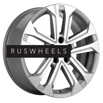 Диски Khomen Wheels 7x18/5x114,3 ET35 D60,1 KHW1803 (Changan/Geely/Lexus/Suzuki/Toyota) F-Silver-FP