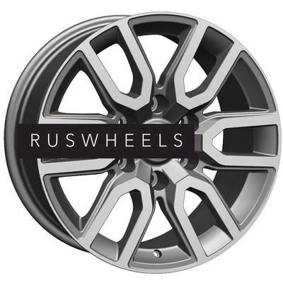 Диски Khomen Wheels 8x17/6x139,7 ET38 D67,1 KHW1723 (L200) Gray-FP Диски Khomen Wheels 8x17/6x139,7 ET38 D67,1 KHW1723 (L200) Gray-FP