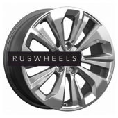 Диски КИК 7x17/5x108 ET45 D67,1 Авиор (КС936) Дарк платинум брайт Диски КИК 7x17/5x108 ET45 D67,1 Авиор (КС936) Дарк платинум брайт