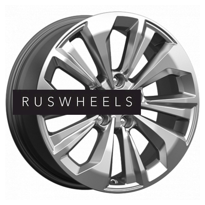 Диски КИК 7x17/5x108 ET45 D67,1 Авиор (КС936) Дарк платинум брайт