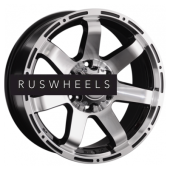 Диски LS 7,5x17/6x139,7 ET25 D106,1 1289 BKF (конус, Колпак+лого) Диски LS 7,5x17/6x139,7 ET25 D106,1 1289 BKF (конус, Колпак+лого)