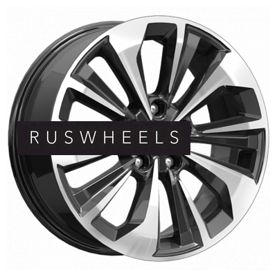 Диски КИК 7x17/5x114,3 ET50 D67,1 Авиор (КС936) Алмаз черный