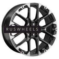 Диски Replay 9x22/6x139,7 ET28 D78,1 CL68 BKF (пш)