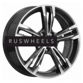 Диски КИК 7x18/5x112 ET43 D57,1 Karrera Light (КС935) Алмаз черный Диски КИК 7x18/5x112 ET43 D57,1 Karrera Light (КС935) Алмаз черный