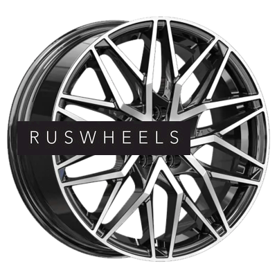 Диски СКАД 7x17/5x100 ET38 D57,1 Азимут (КЛ371) Алмаз