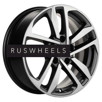 Диски Khomen Wheels 6,5x16/5x114,3 ET50 D67,1 KHW1612 (Huyndai/Kia) Gray-FP