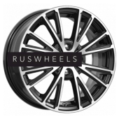 Грузовые диски K&K 6x15/4x100 ET35 D67,1 Меандр (КС888) Алмаз черный SK