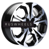 Диски Khomen Wheels 6,5x17/5x114,3 ET37 D66,5 KHW1711 (Jolion) Black-FP Диски Khomen Wheels 6,5x17/5x114,3 ET37 D66,5 KHW1711 (Jolion) Black-FP