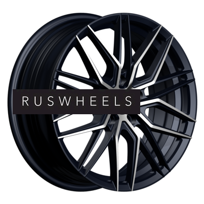 Диски INCH 7x17/5x108 ET45 D60,1 FA8539 Gloss Black Machined Face (ZJH) FlowForming