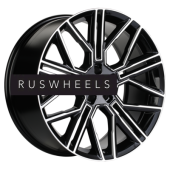 Диски Khomen Wheels 9,5x21/5x112 ET36 D66,6 KHW2101 (E-tron) Black-FP Диски Khomen Wheels 9,5x21/5x112 ET36 D66,6 KHW2101 (E-tron) Black-FP