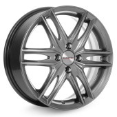 Диски КиК  Монтерей (КС534)  6,0\R16 4*100 ET45  d67,1  Дарк платинум  [71732]