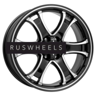 Диски КИК 7,5x18/6x114,3 ET30 D66,1 Балеар (КС727) Алмаз черный Диски КИК 7,5x18/6x114,3 ET30 D66,1 Балеар (КС727) Алмаз черный