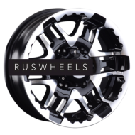 Диски LS 8x16/6x139,7 ET0 D106,1 894 BKF (конус, Колпак+лого)