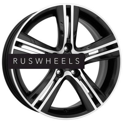 Диски КИК 6,5x16/5x114,3 ET43 D67,1 Борелли-оригинал (КС613) Алмаз черный Диски КИК 6,5x16/5x114,3 ET43 D67,1 Борелли-оригинал (КС613) Алмаз черный