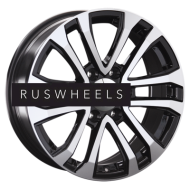 Диски Replay 7,5x18/6x139,7 ET42 D100,1 HV48 BKF (пш) Диски Replay 7,5x18/6x139,7 ET42 D100,1 HV48 BKF (пш)