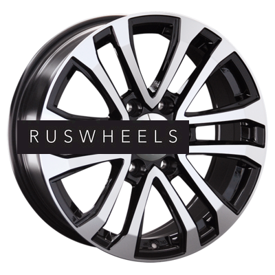 Диски Replay 7,5x18/6x139,7 ET25 D106,1 TY309 BKF (пш)