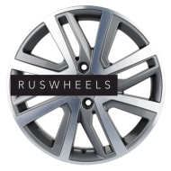 Диски Khomen Wheels 6x16/4x100 ET37 D60,1 KHW1609 (Stepway) Gray-FP Диски Khomen Wheels 6x16/4x100 ET37 D60,1 KHW1609 (Stepway) Gray-FP