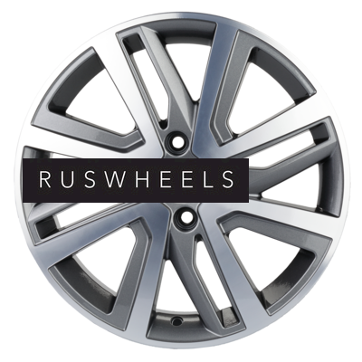 Диски Khomen Wheels 6x16/4x100 ET37 D60,1 KHW1609 (Stepway) Gray-FP