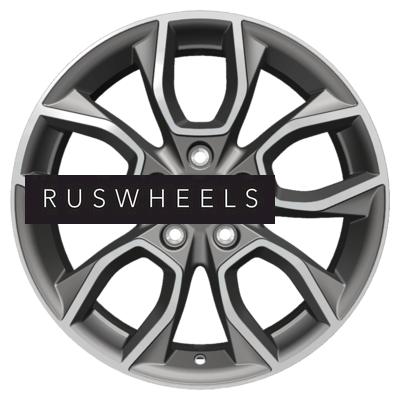Диски Khomen Wheels 7x17/5x114,3 ET48 D67,1 KHW1713 (Kia K5) Gray-FP Диски Khomen Wheels 7x17/5x114,3 ET48 D67,1 KHW1713 (Kia K5) Gray-FP