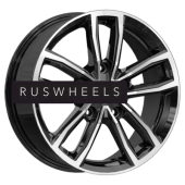Диски КИК 6,5x17/5x114,3 ET45 D67,1 Каланг (КС1086) Алмаз черный